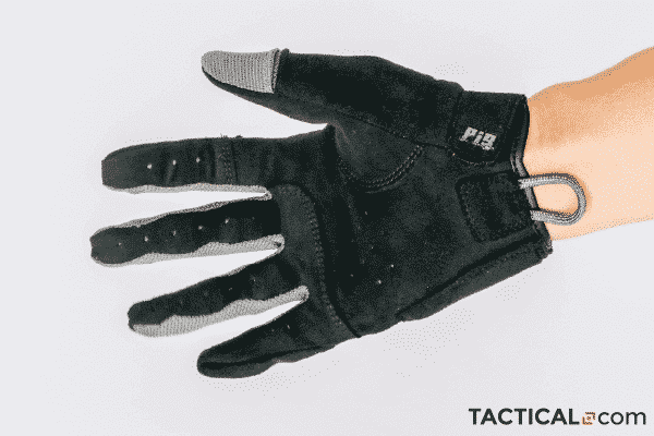 PIG Dexterity Tactical Alpha Gloves open palm view